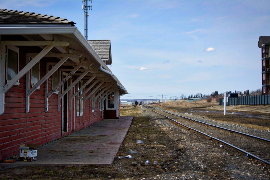 Not Jasper train station (actually Dawson Creek), but I didn't have a photo of the Jasper one!